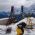 Totalstation im Gebirge